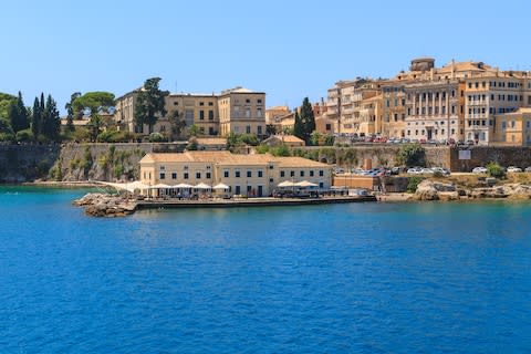 Corfu Town from the sea - Credit: rolandbarat - Fotolia