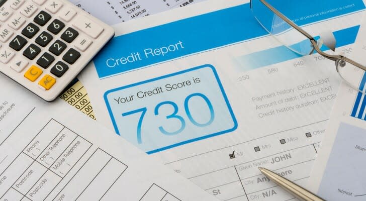 A credit report