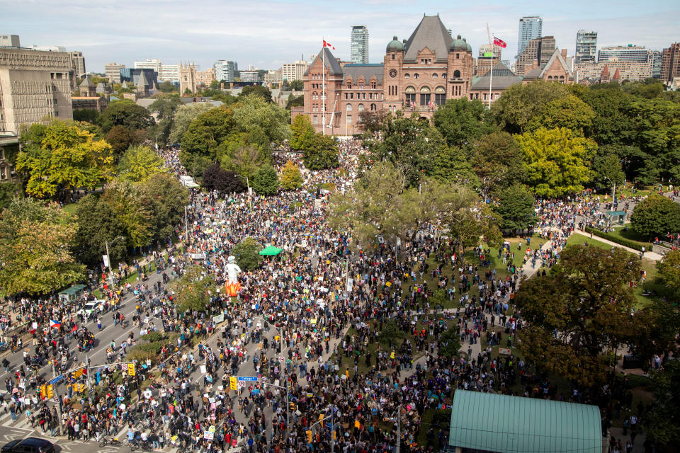 Canada Climate Protests