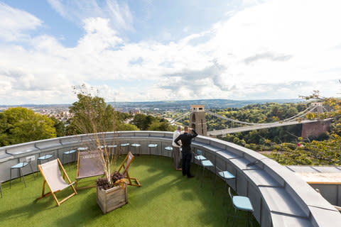 Views atop Clifton Observatory - Credit: ROGER HARRIS