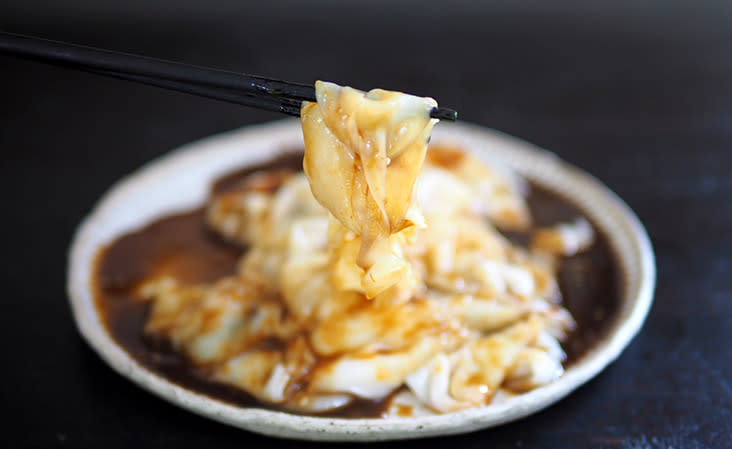 The texture of their 'chee cheong fun' is wonderful with a slight chewy taste