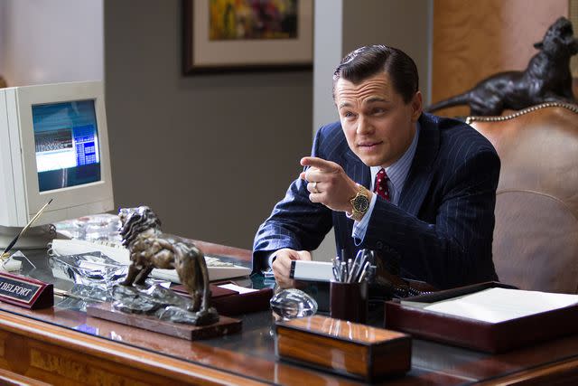 <p>Appian Way/Paramount/Kobal/Shutterstock</p> Leonardo Dicaprio in The Wolf of Wall Street