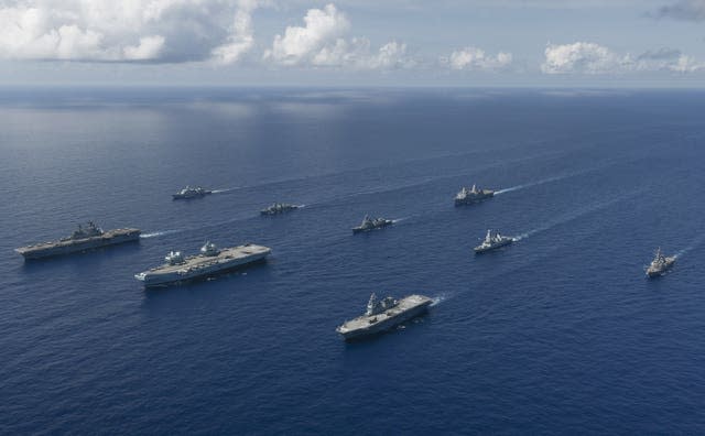 Joint exercises in the Pacific