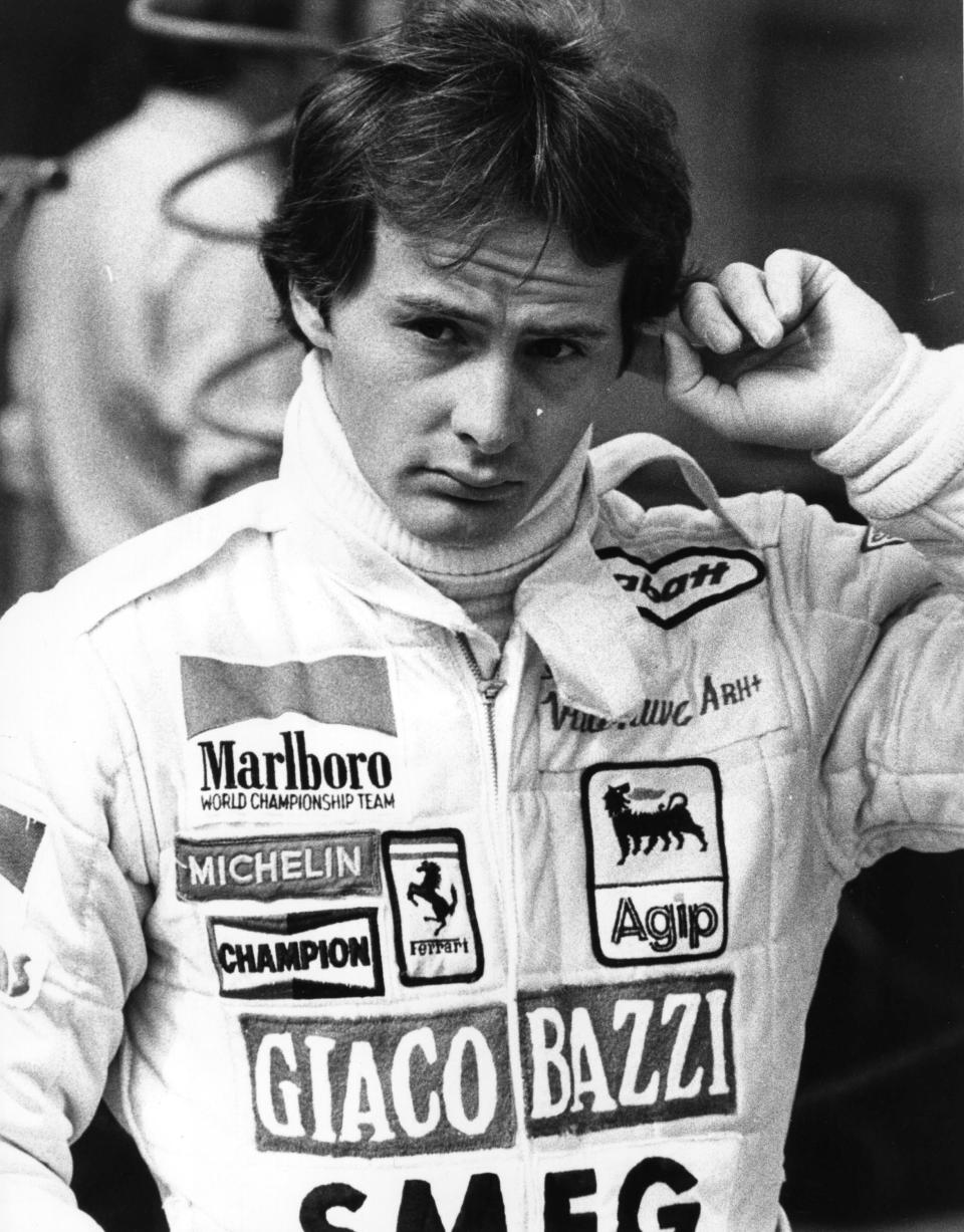 Gilles Villeneuve, avant le Grand Prix du Canada (Getty Images)