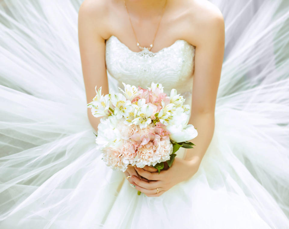 Many people thought only the bride should wear white on the day. Photo: Getty Images