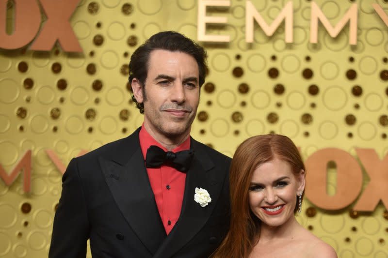 Sacha Baron Cohen and Isla Fisher announced their divorce on Friday. File Photo by Christine Chew/UPI