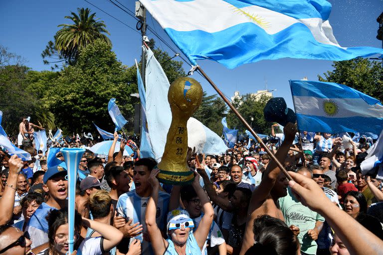 Festejos en La Plata