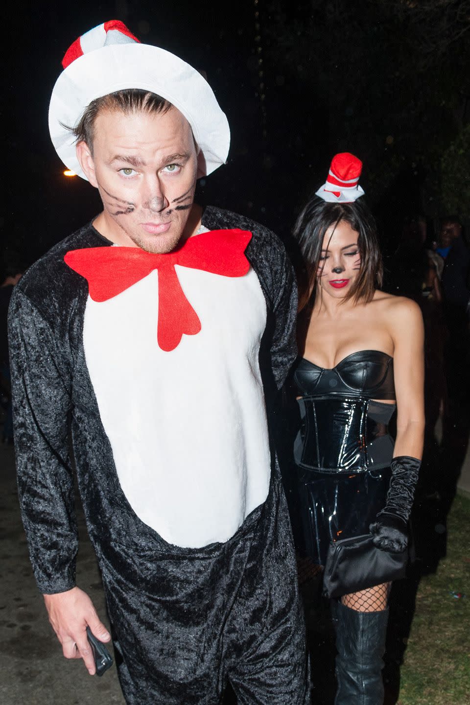 Channing Tatum and Jenna Dewan - 'Cat In The Hat' Characters