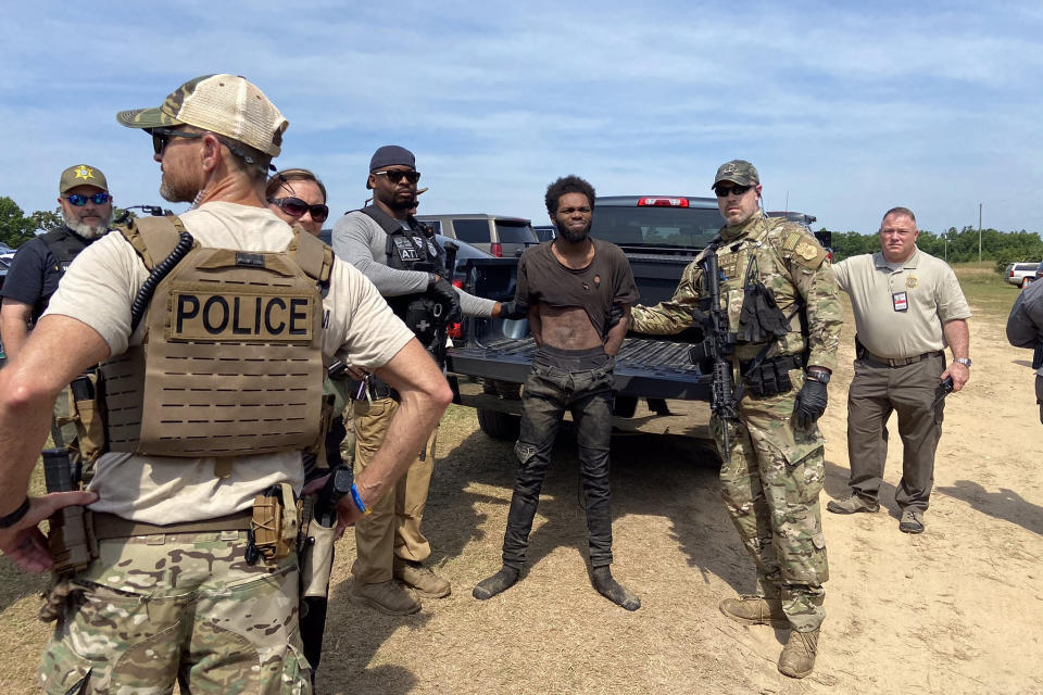 IMAGE: Tyler Terry is arrested in rural Chester County, S.C. (Chester County Sheriff's Office)