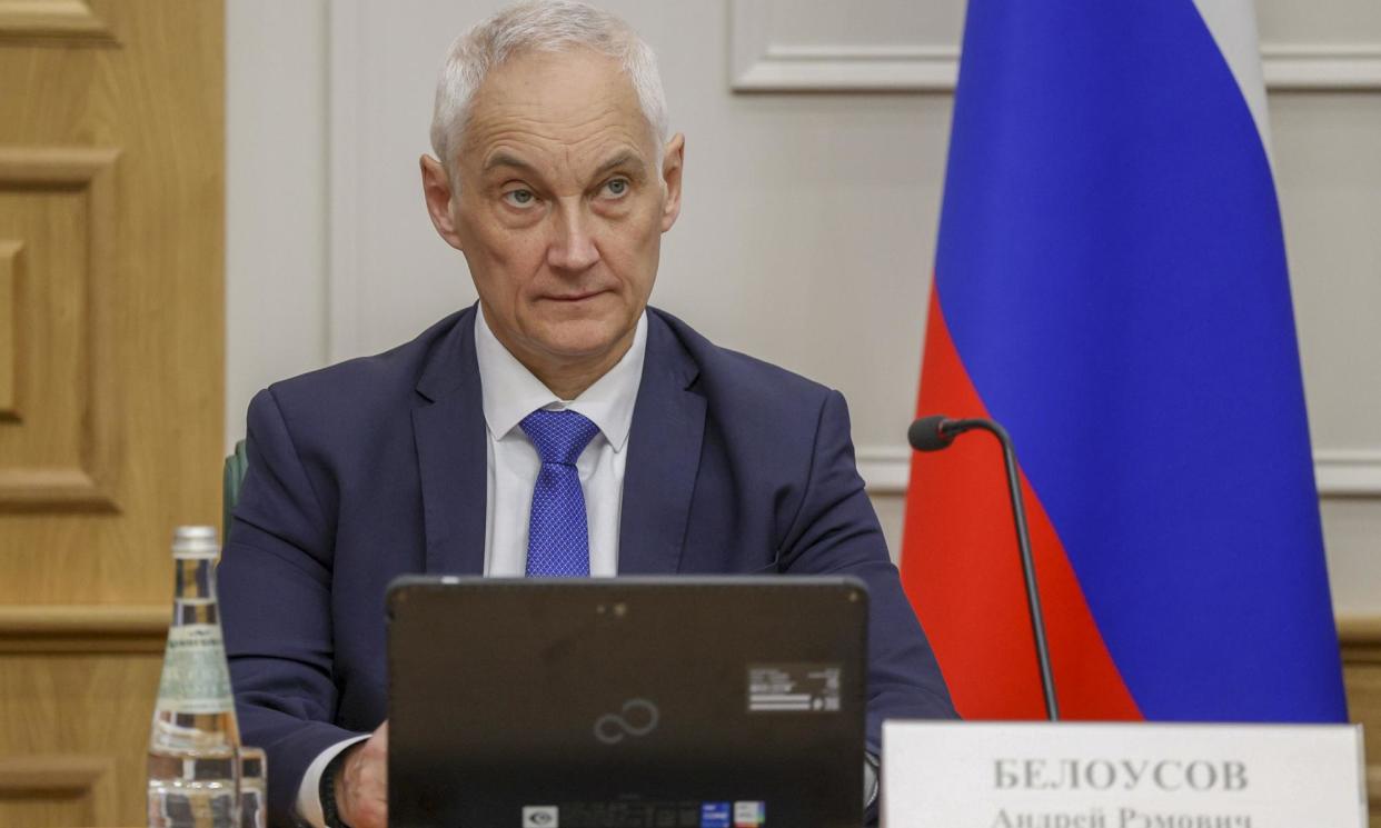 <span>Andrei Belousov, is seen as highly religious, highly competent and a ‘number cruncher’.</span><span>Photograph: Anadolu/Getty Images</span>