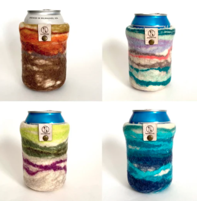 20) Wool Koozie