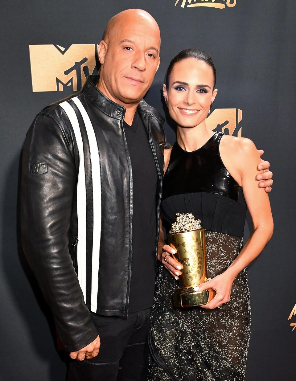 Vin Diesel and Jordana Brewster