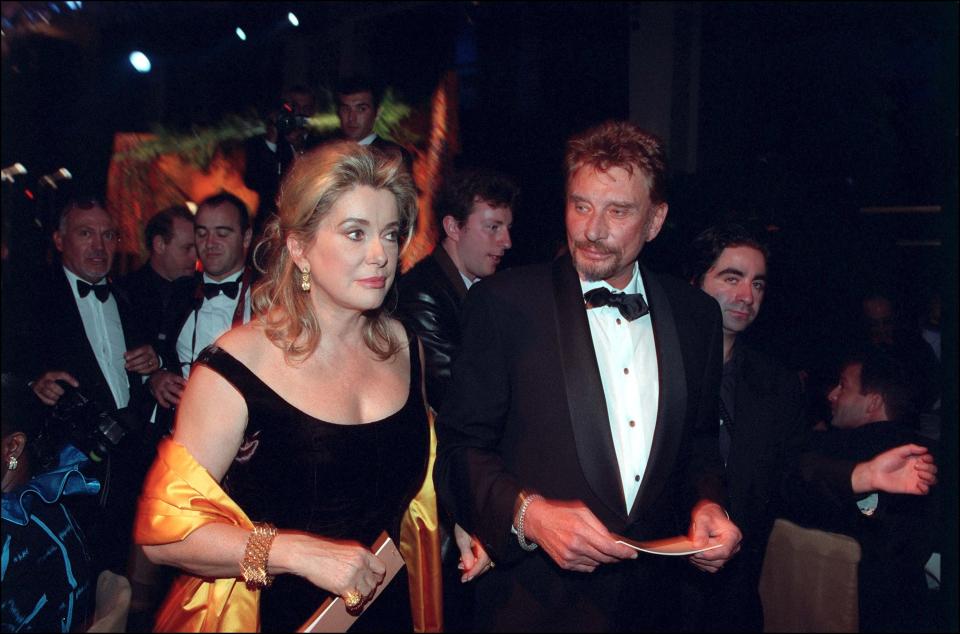 Johnny Hallyday, discret sur Catherine Deneuve