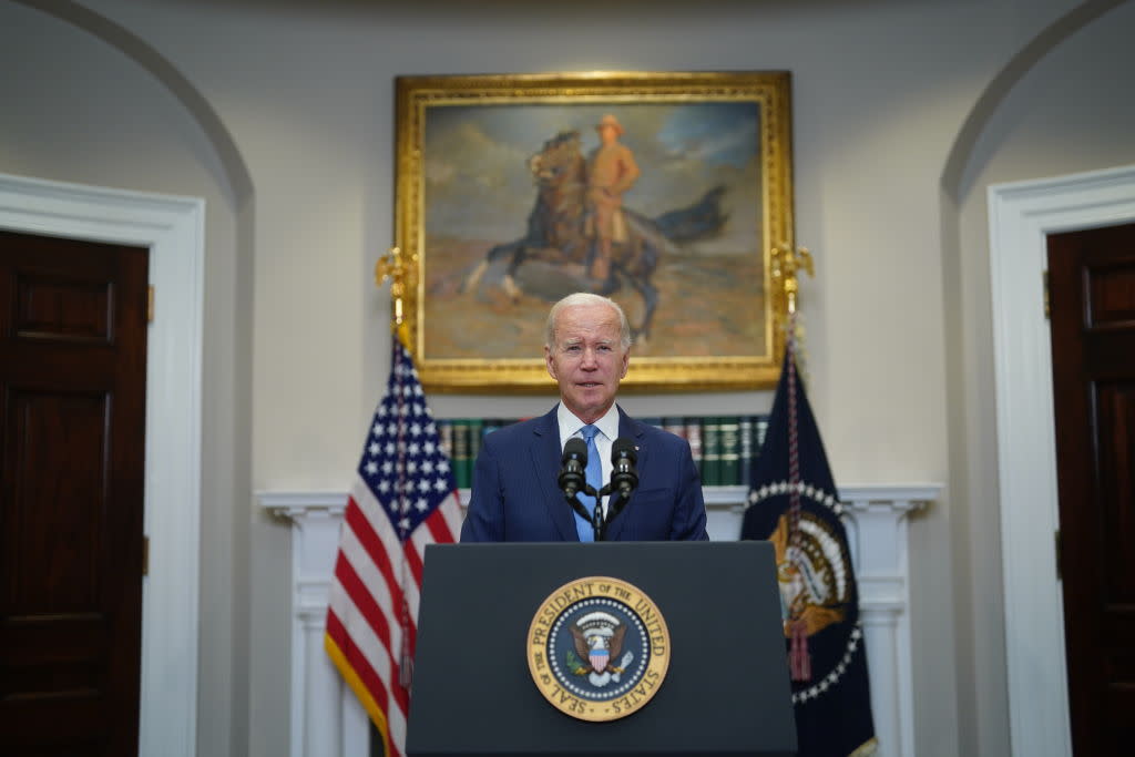 President Biden Delivers Remarks On Preventing A Government Default