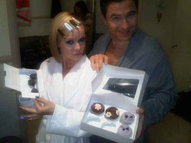 Celebrity photos: We’ll miss David Walliams’ backstage photos of the Britain’s Got Talent judges – this one of him and Amanda Holden getting ready for the show with some yummy cupcakes is one of our favourites.