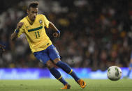 Rising Brazilian soccer star Neymar will be trying to lead his team to victory in his first Olympic Games.