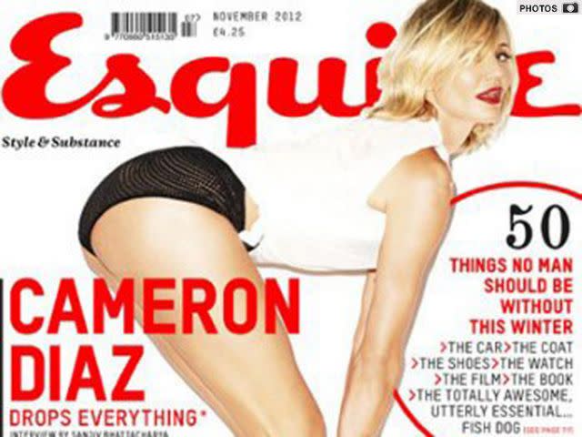 Cameron Diaz Porn Star - Cameron Diaz strips down for her 40th