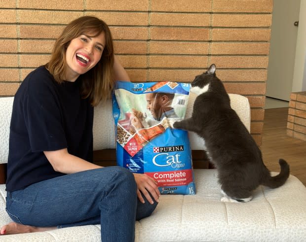 <p>Courtesy of Mandy Moore and Cat Chow</p>