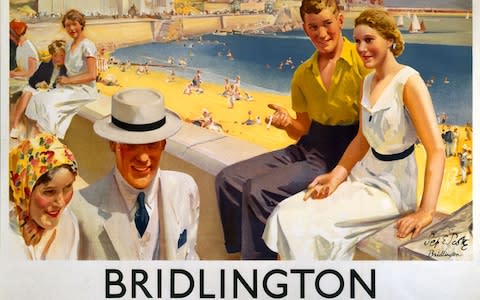 Bridlington poster - Credit: SSPL/NRM/Pictorial Collection/Science &amp; Society Picture Library