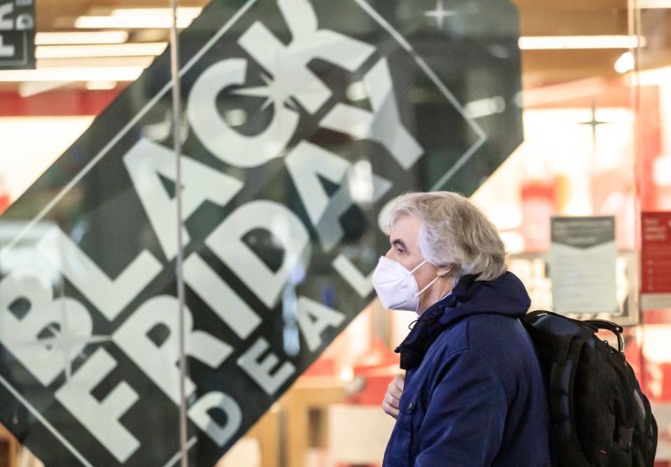 Around one in four people are worried that items they want to buy on Black Friday will be out of stock due to supply chain problems, according to a YouGov survey for PriceRunner (Danny Lawson/PA) (PA Archive)