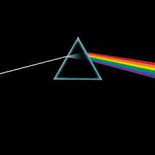 The 1973 cover of Pink Floyd's "Dark Side of the Moon."