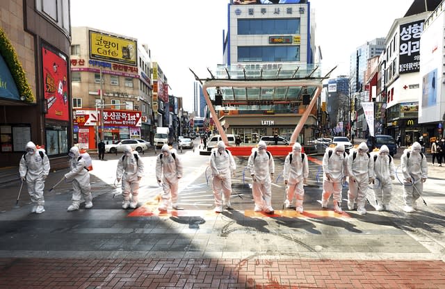 Virus Outbreak South Korea