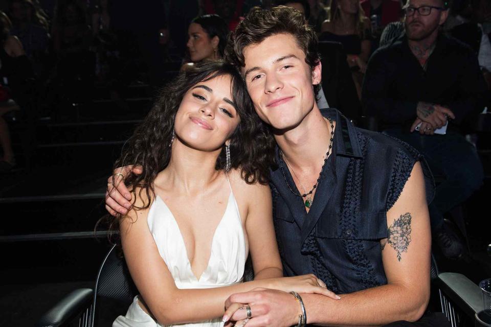 John Shearer/Getty Camila Cabello and Shawn Mendes