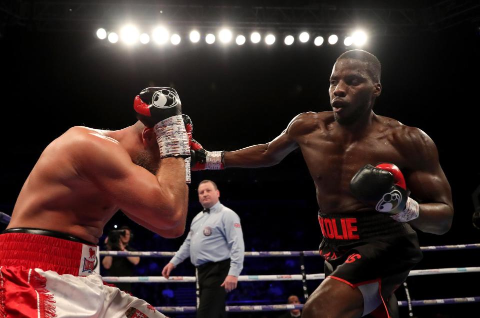 Lawrence Okolie is looking for win number 12. (Getty Images)