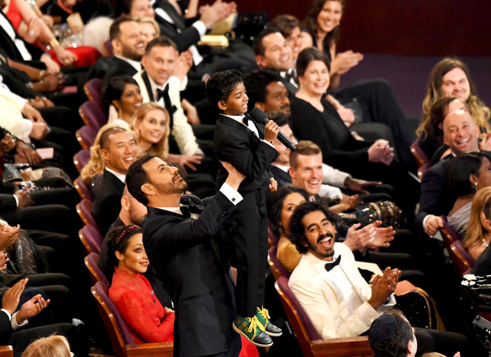 <p>At the 2017 Oscars</p>