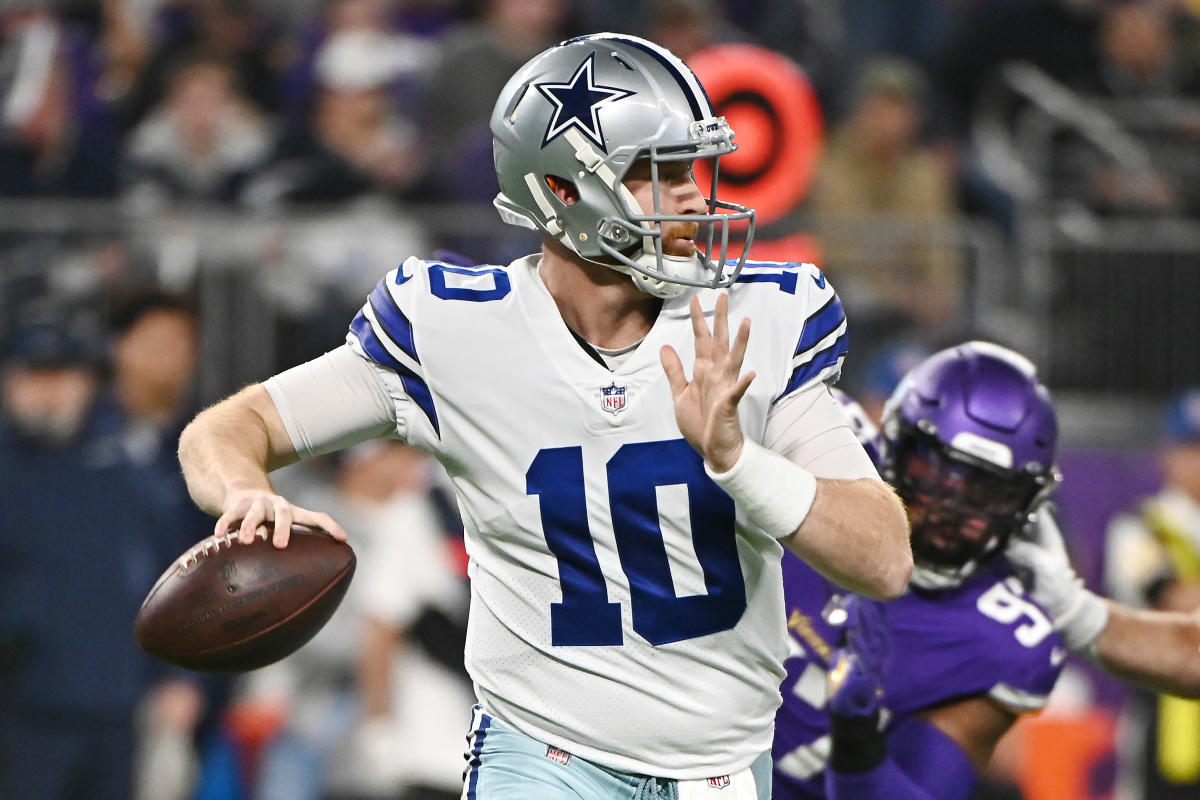 Dak Prescott of the Dallas Cowboys rushes for a touchdown against the  News Photo - Getty Images