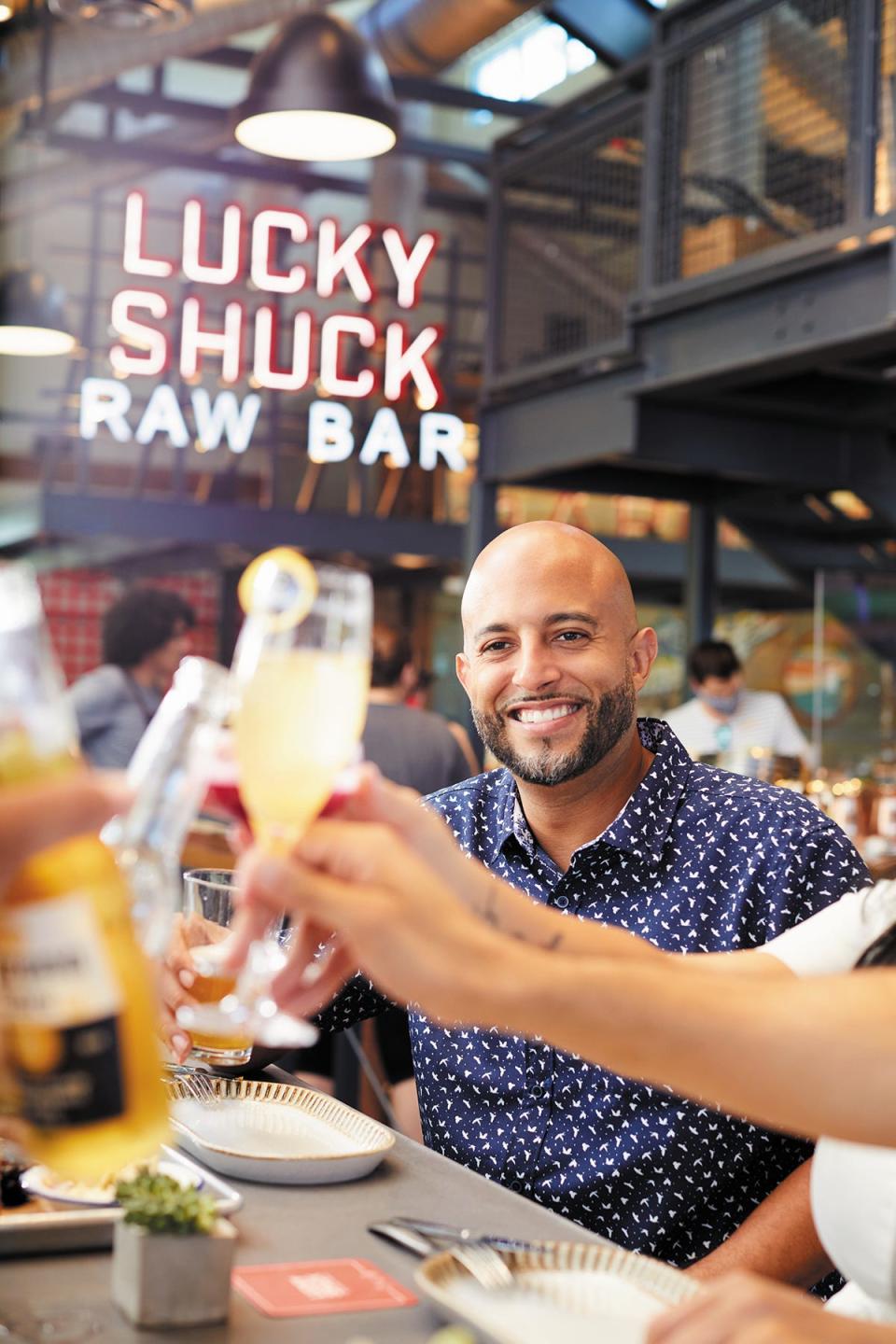 Cheer on your team and enjoy plenty of food and beverage specials at Lucky Shuck in Jupiter during Super Bowl LVIII.