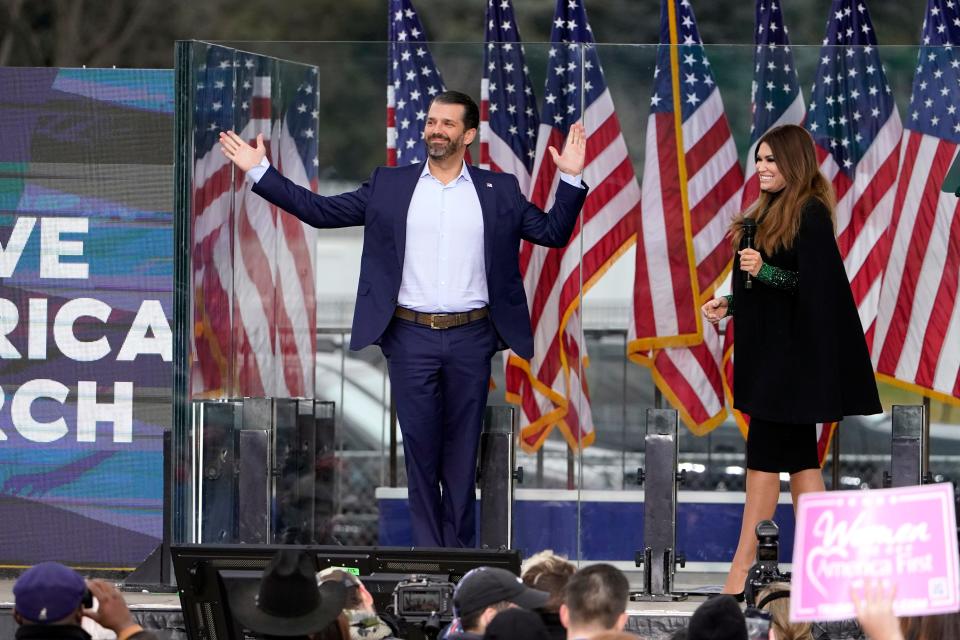 Donald Trump Jr., Kimberly Guilfoyle