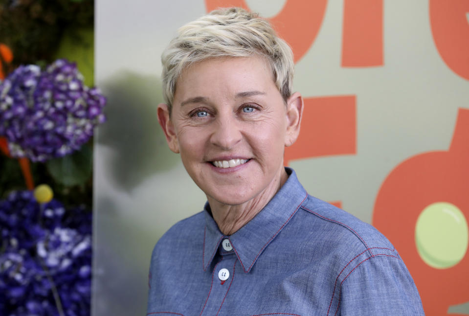 Ellen DeGeneres at the 2019 premiere of Netflix’s “Green Eggs and Ham.” - Credit: Mark Von Holden/Invision/AP