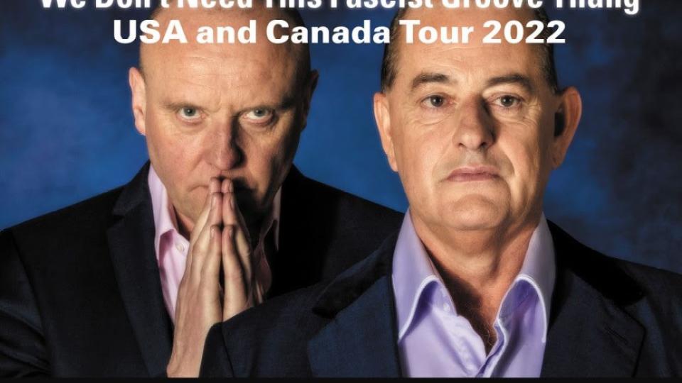 heaven 17 tour poster 2022 we don't need this fascist groove thang tickets
