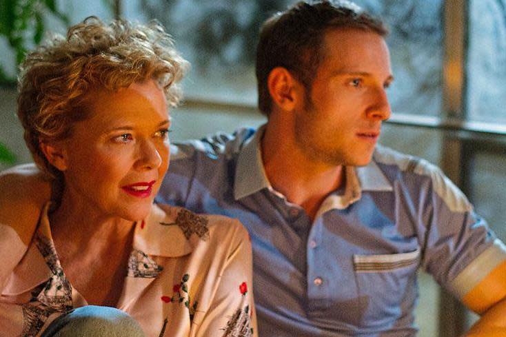 Affair of the heart: Annette Bening as Gloria Grahame and Jamie Bell as Peter Turner