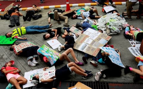 Climate strikes - Credit: CLIMATE-CHANGE/STRIKE-THAILAND