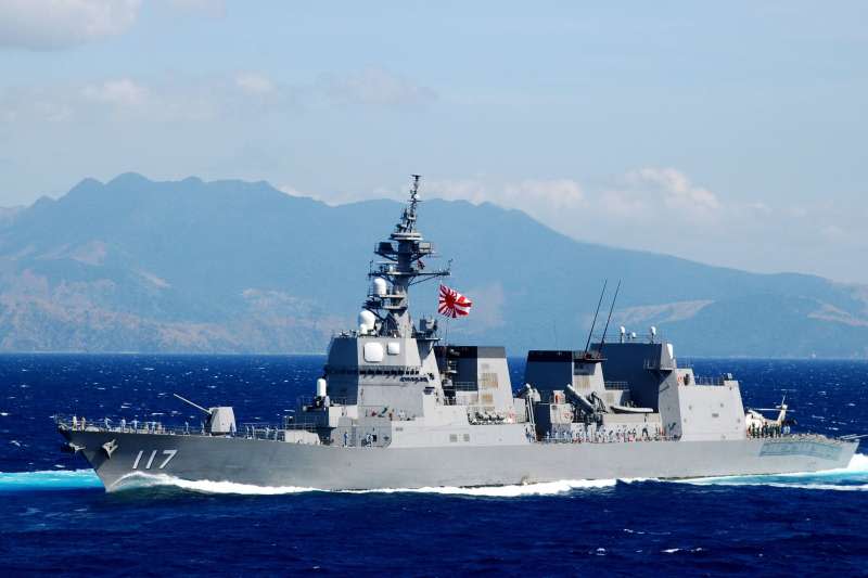 涼月號護衛艦。（日本海上自衛隊）