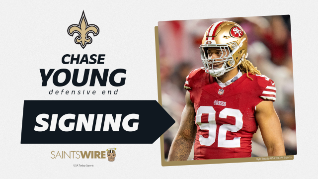 Saints guaranteed every dollar of Chase Young's $13 million contract -  Yahoo Sports