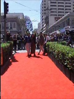 The SF premiere gala benefitting the SF Boys & Girls Club!-The red carpet was laid out for the generous donors.