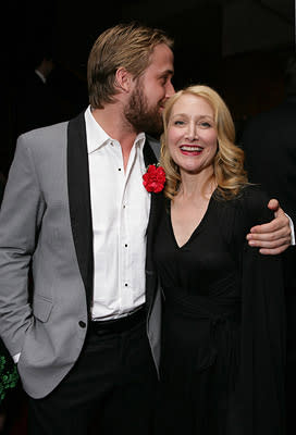 Ryan Gosling and Patricia Clarkson at the Los Angeles premiere of MGM's Lars and the Real Girl