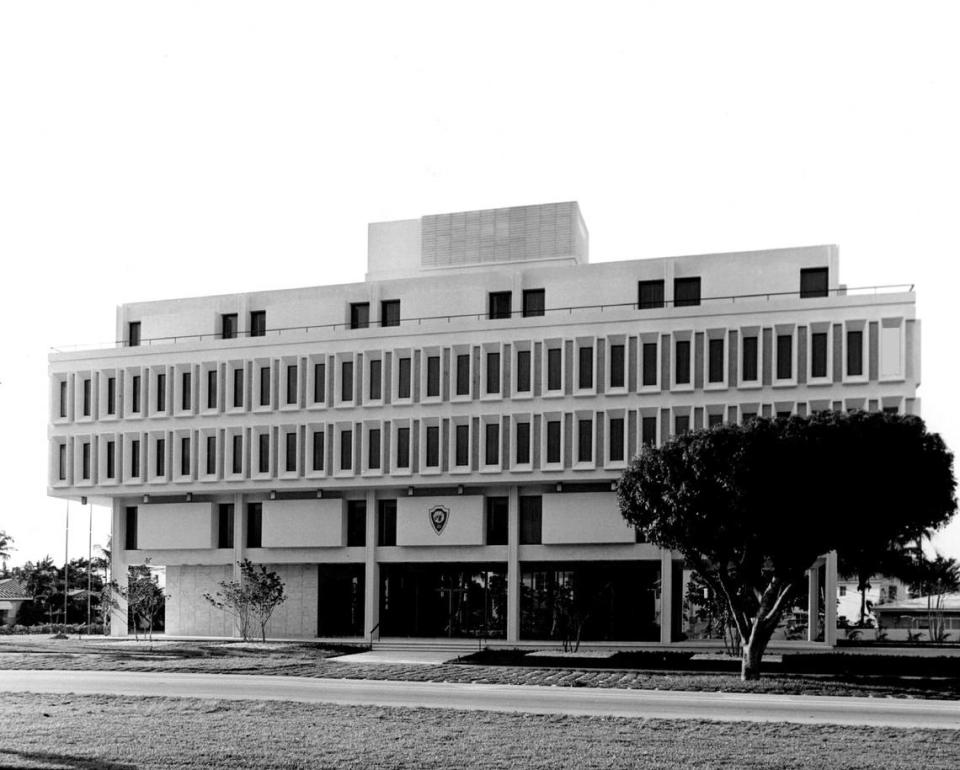 The Junior Chamber International building, which opened in 1969. Miami Herald File