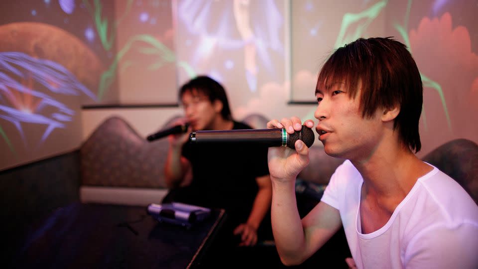 Today, Japan is home to more than 8,000 dedicated "karaoke box" venues, while 131,500 bars are equipped with karaoke machines, according to the All-Japan Karaoke Industrialist Association. - Leon Harris/eyevine/Redux