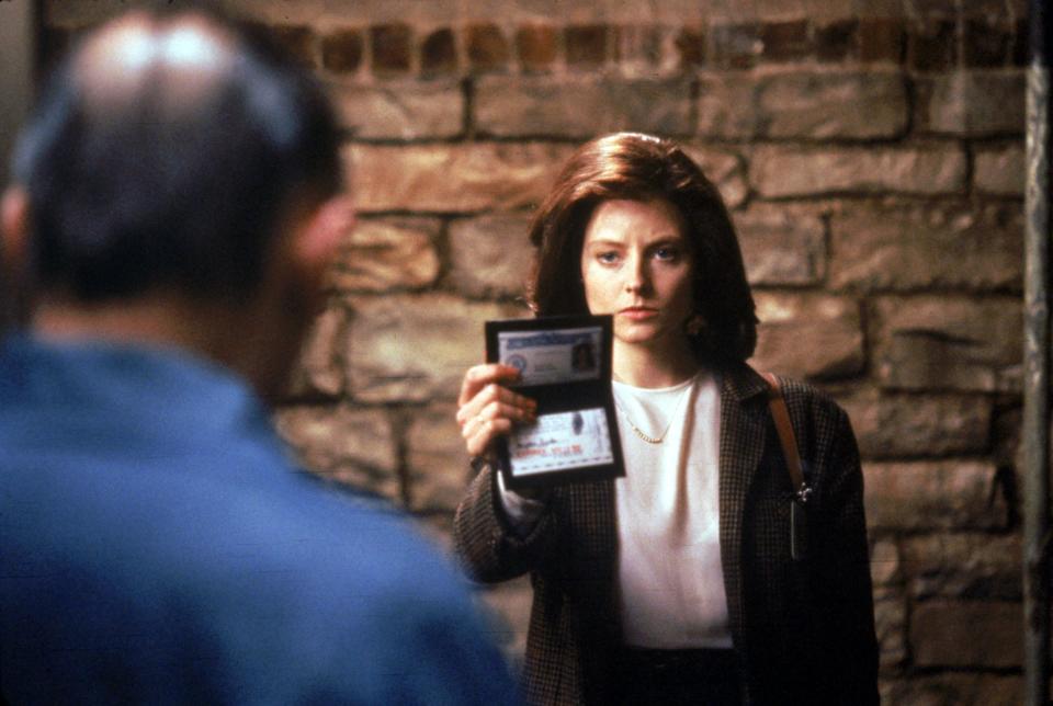 Anthony Hopkins, left, and Jodie Foster won best actor and actress Oscars for their performances in 1991's "The Silence of the Lambs."