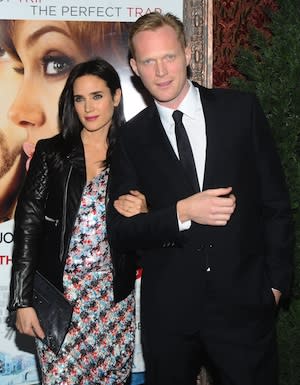 Jennifer Connelly & Paul Bettany Touch Down With Daughter Agnes