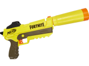 <strong>Nerf et Fortnite</strong> ont frappé un grand coup sur le marché du jouet en annonçant une collaboration exclusive. Leader du marché des armes-jouets avec munitions en mousse, Nerf s'allie avec LE jeu qui rend fou les petits comme les grands, Fornite. Il ressort de cette collab' plusieurs armes que l'on retrouve dans le jeu vidéo de battle royale, dont celle-ci, <strong>le SP-L</strong>. <a href="https://jouetsdenoel.carrefour.fr/produit/jeux-exterieur-et-sport/jouet-pistolet-fortnite-sp-l-nerf" rel="nofollow noopener" target="_blank" data-ylk="slk:Prix : 17,90 euros;elm:context_link;itc:0;sec:content-canvas" class="link ">Prix : 17,90 euros</a>.