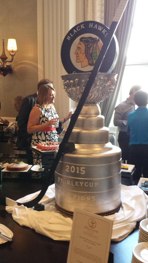 Chicago's newest Blackhawk fan sets new Hockey Hall of Fame Record for  youngest baby in Stanley Cup - Chicago Parent