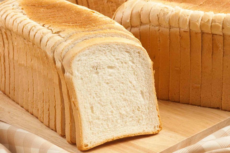 <p>Getty</p> A stock image of sliced white bread
