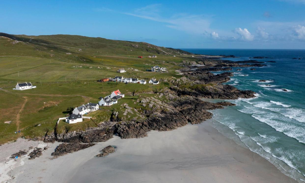 <span>Cine world … the island of Tiree has hosted the female-focused Sea Change film festival for five years. </span><span>Photograph: Ian Rutherford/Alamy</span>