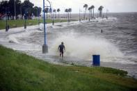 Hurricane Sally impact in New Orleans