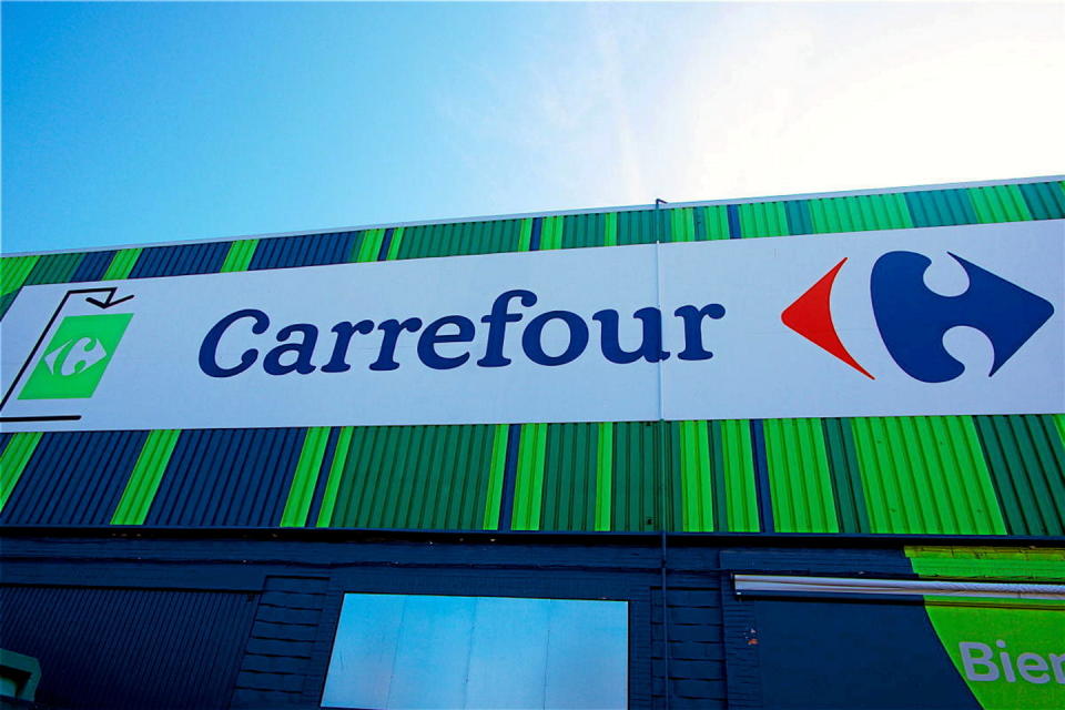 Carrefour s'attaque au géant Pepsico et suspend la vente de ses produits.  - Credit:Patrick Lefevre / MAXPPP / BELPRESS/MAXPPP